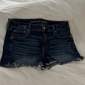 American Eagle Outfitters Dark Blue Jean Shorts